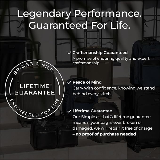 Briggs & Riley Travel Duffel Bag - Weekender & Overnight Luggage for Women & Men, Softside Bag