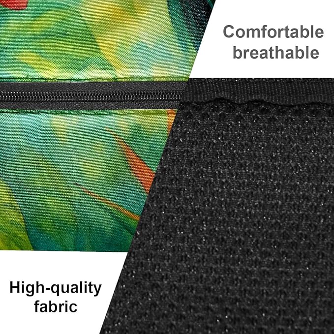 Pickleball Bag Hummingbird Green Pickle Ball Backpack for Women Men Premium Lightweight Crossbody Sling Bag Sports Backpack for Pickleball Paddle Tennis