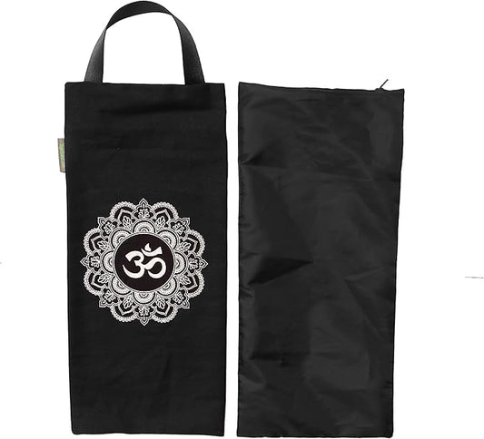 Yoga Sand Bag - Cotton Unfilled for Yoga Weights and Resistance Training, Size- 7.5" X 17"