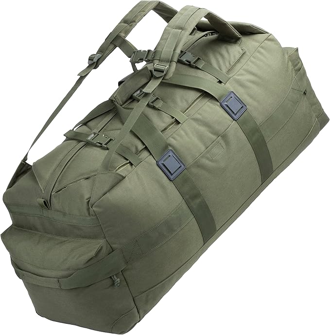 Backferry Large Military Duffle Bag Backpack Tactical Field Gear Equipment Duffel Bag Army Deployment Bag 85L