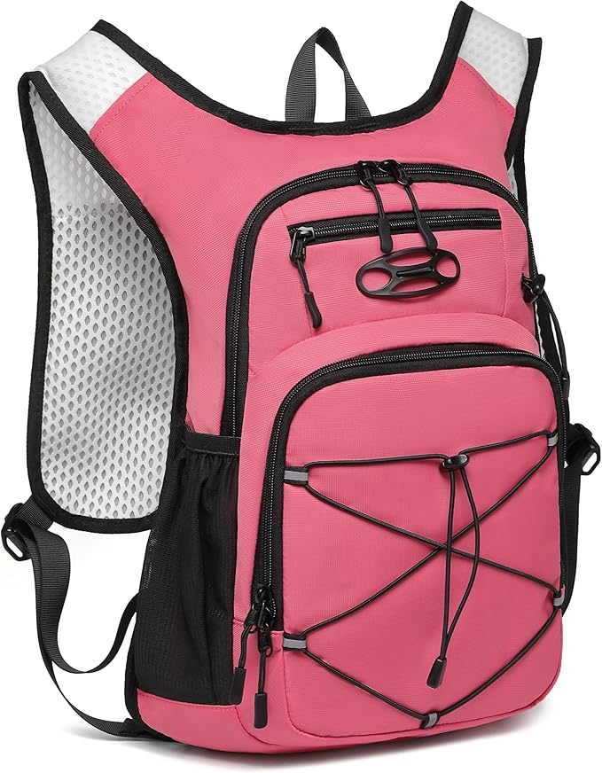 Wotony Lightweight Hydration Backpack with 2LOR 3LWater Bladder for Cycling Hiking Rave - Water Daypack for Men Women