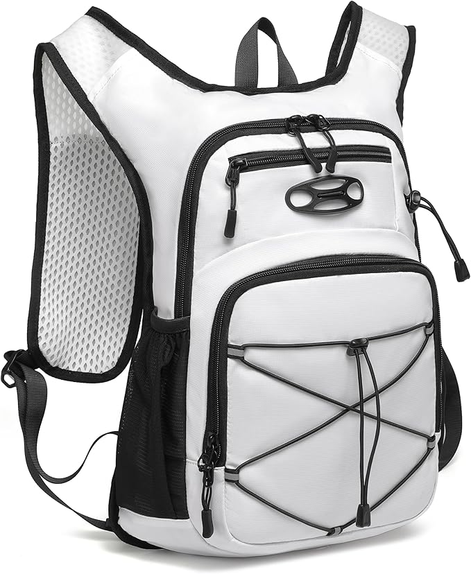 Wotony Lightweight Hydration Backpack with 2LOR 3LWater Bladder for Cycling Hiking Rave - Water Daypack for Men Women