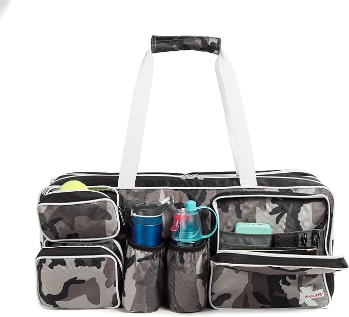 K-Cliffs Tennis Racket Bag | Deluxe Ballistic Nylon | Shoe Compartment