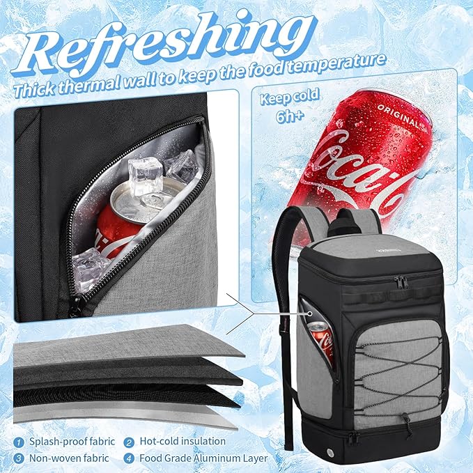 Basketball Backpack Bag Large Sports Bag with Separate Ball holder & Shoes compartment, Best for Basketball, Soccer,Volleyball,Gym