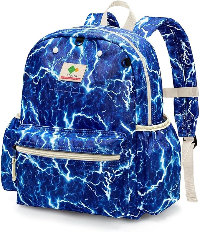 atgark Kids Backpack for Boys Girls: Girls Backpack 6-10 - Kindergarten Elementary School Bookbag for Girl