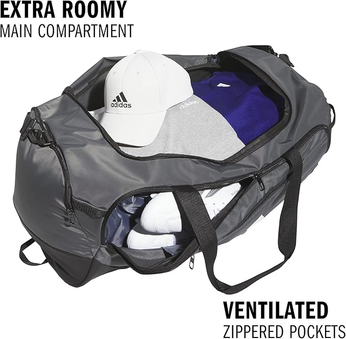 adidas Defender 5 Duffel Bag – Premium Duffle for Sports, Gym & Travel