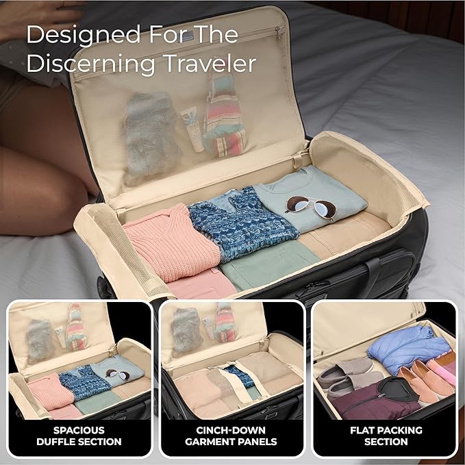 Briggs & Riley Travel Duffel Bag - Weekender & Overnight Luggage for Women & Men, Softside Bag