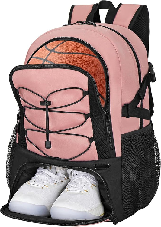Goloni Basketball Backpack,Large Sports Bag with Ball Compartment & Shoe Compartment,Basketball Bag Fit Volleyball, soccer,Gym