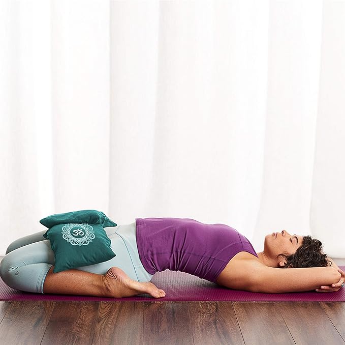 Yoga Sand Bag - Cotton Unfilled for Yoga Weights and Resistance Training, Size- 7.5" X 17"