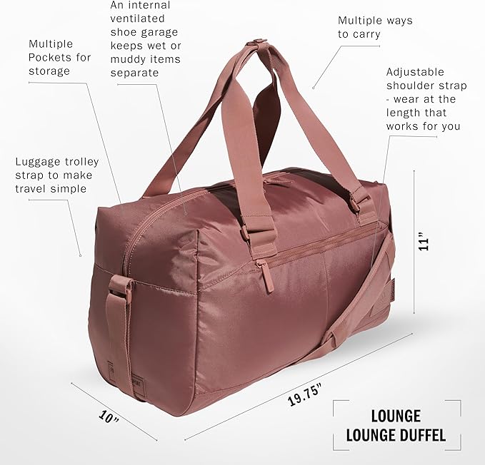 adidas Lounge Duffel Bag – Premium Duffle for Travel & Everyday