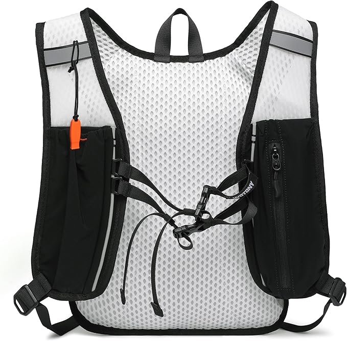 Wotony Lightweight Hydration Backpack with 2LOR 3LWater Bladder for Cycling Hiking Rave - Water Daypack for Men Women