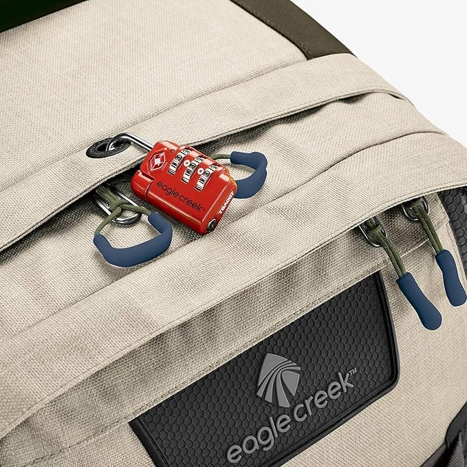 eagle creek Expanse ORV 2-Wheel 36" Trunk – Wheeled Duffel Bag for Travel & Adventure – Durable, Weather-Resistant Fabric – Heavy-Duty Handles – Wet & Dry Compartment – Beige