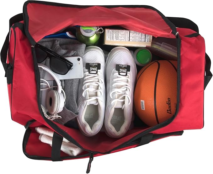 Lightweight Canvas Duffle Bags for Men & Women For Traveling, the Gym, and as Sports Equipment Bag/Organizer