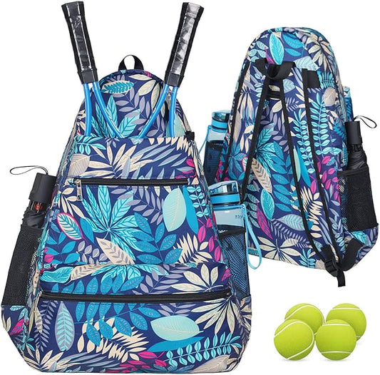 ACOSEN Tennis Bag Tennis Backpack - Large Tennis Bags for Women and Men to Hold Tennis Racket,Pickleball Paddles, Badminton Racquet, Squash Racquet,Balls and Other Accessories