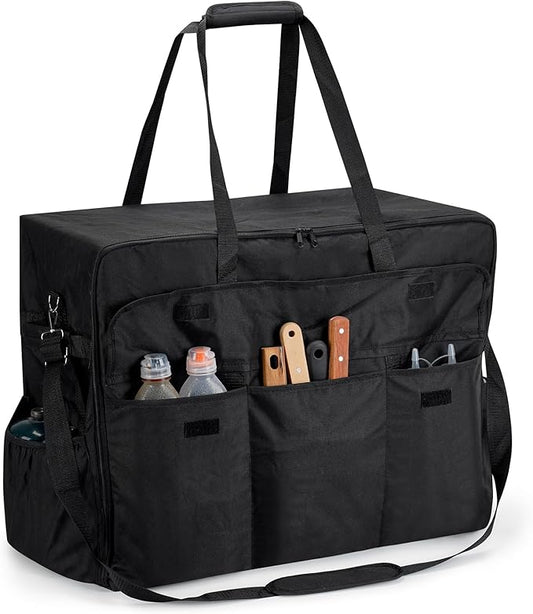 Stanbroil 22" Griddle Carry Bag for Blackstone 1813 Tabletop Griddle with Hood, 600D Polyester Water Resistant Outdoor Portable BBQ Grill Griddle Carry Bag