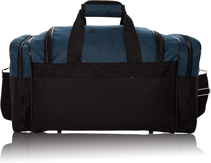 DALIX 17" Blank Duffle Bag Duffel Bag Travel Size Sports Durable Gym Bag