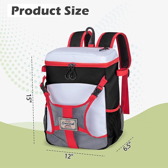 Youth Baseball Bag for T Ball, Rec and Travel Ball, Softball Bag with Helmet Holder and Fence Hook