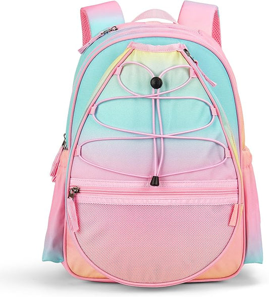 Choco Mocha Kids Tennis Bag Kids Tennis Backpack Youth Tennis Bag 16 Inch