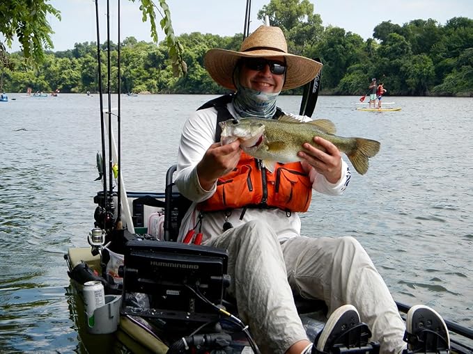 Fishing Fish Weigh in Bag - Large Size 24 IN x 24 IN Tournament Catch Transport Bass Walleye Sack (Orange)