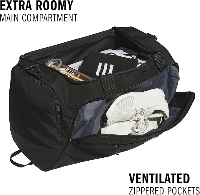 adidas Defender 5 Duffel Bag – Premium Duffle for Sports, Gym & Travel