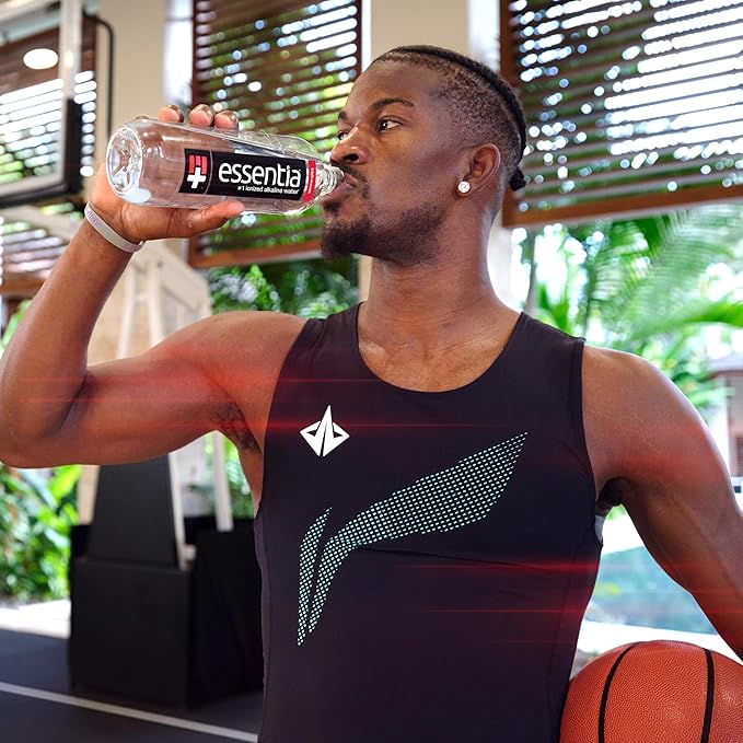 Essentia Water LLC, Ionized Alkaline Bottled Water; 99.9% Pure, Infused with Electrolytes, 9.5 pH or Higher a Clean, Smooth Taste, 20 Fl Oz (Pack of 24)