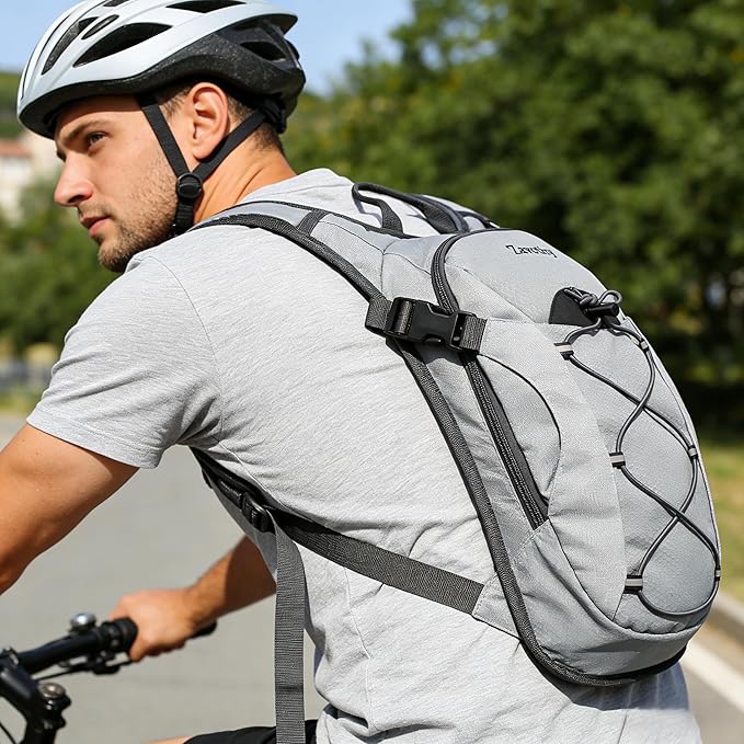 Zavothy Hydration Backpack with 2L Hydration Bladder Water Backpack for Hiking Hydration Pack for Running Cycling Hiking