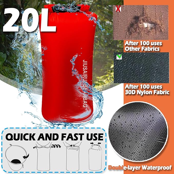 7.8Oz Ultralight Bear Bag Hanging Kit: 30D Waterproof Bear Proof Food Storage for Backpacking and Camping Alternative to Bear Canister