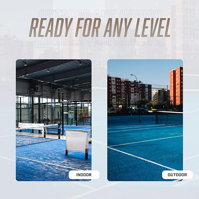 ARTI Pickleball Paddles Set of 2-USAPA Approved Fiberglass Surface Pickleball Set,2 Pickleball Rackets, 4 Balls and 1 Portable Carry Bag