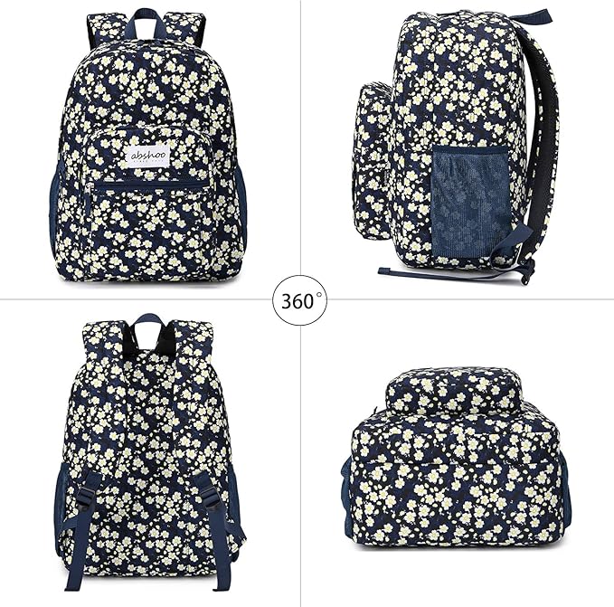 abshoo Classical Basic Travel Backpack For School Water Resistant Bookbag | For School, For School