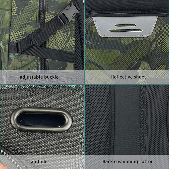 GRANDUP Basketball backpack with ball and shoes compartment Fit Volleyball, soccer, Swim, Gym, Travel, and School, large capacity sports training equipment bags