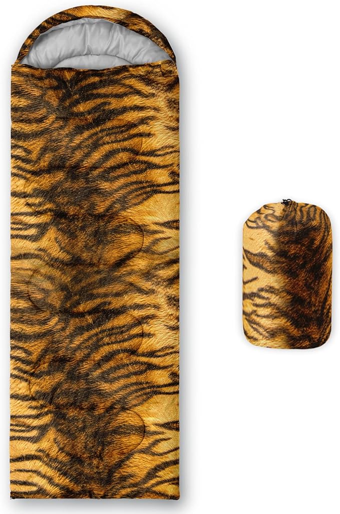 QOOMO Camping Sleeping Bags,3 Season Warm & Cool Weather,Lightweight,Waterproof Sleeping Bags for Adults & Kids,Traveling,and Outdoors,Camping Gear Equipment