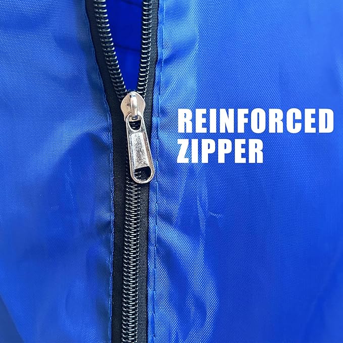 100L Extra Large Storage Bags, Big Moving Bags with Strong Zippers & Carrying Handles, Packing Bags for Moving, Storage, Travel and Camping, Storage Totes For Space Saving (Blue, 2 Pack)