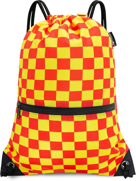 HOLYLUCK Drawstring Backpack Bag Sport Gym Sackpack