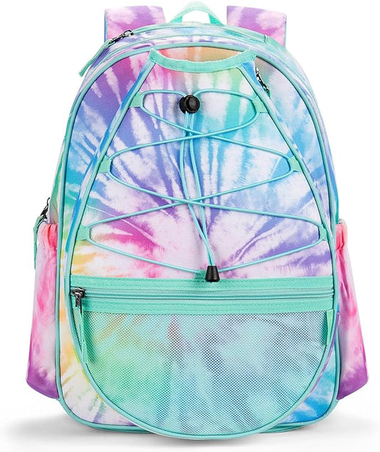 Choco Mocha Kids Tennis Bag Kids Tennis Backpack Youth Tennis Bag 16 Inch