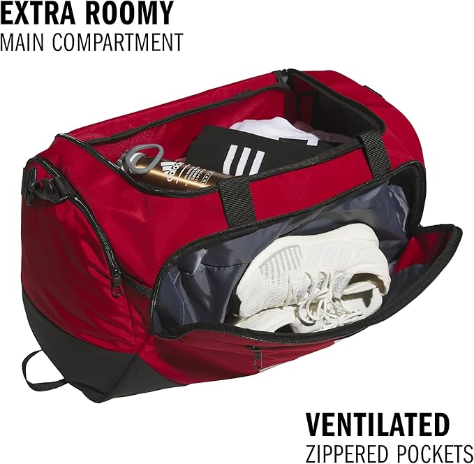 adidas Defender 5 Duffel Bag – Premium Duffle for Sports, Gym & Travel