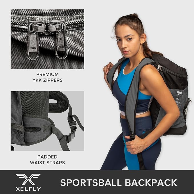 Basketball Backpack with Ball Compartment