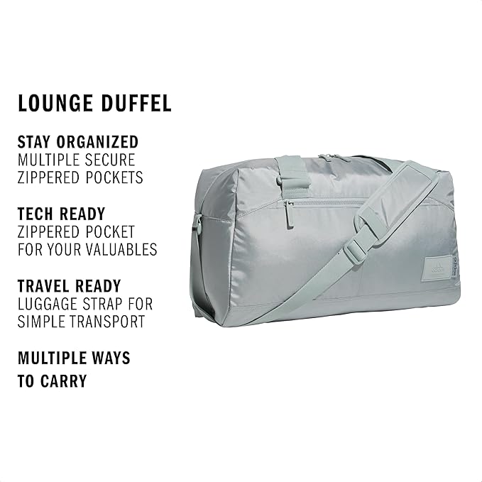 adidas Lounge Duffel Bag – Premium Duffle for Travel & Everyday
