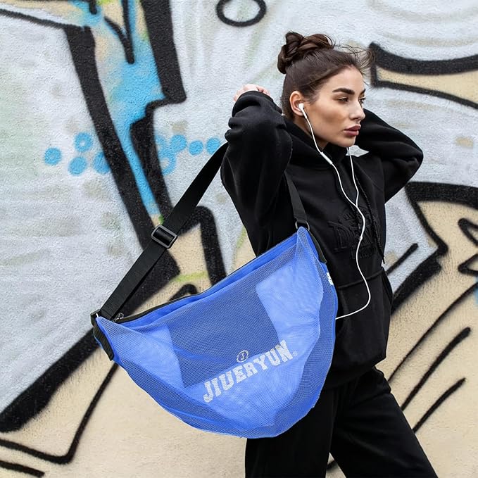 Sports Basketball Bag Organizer Bag Crossbody Shoulder Backpack Football Volleyball Universal