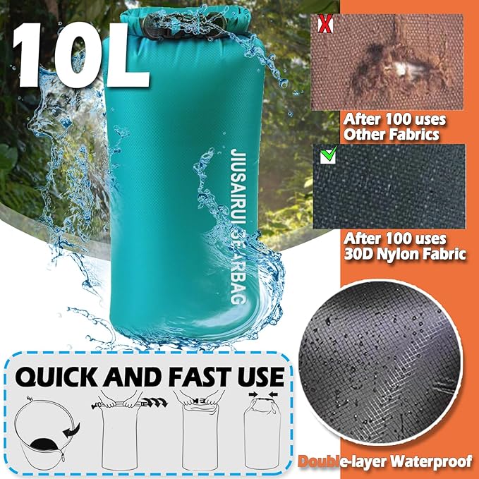 7.8Oz Ultralight Bear Bag Hanging Kit: 30D Waterproof Bear Proof Food Storage for Backpacking and Camping Alternative to Bear Canister