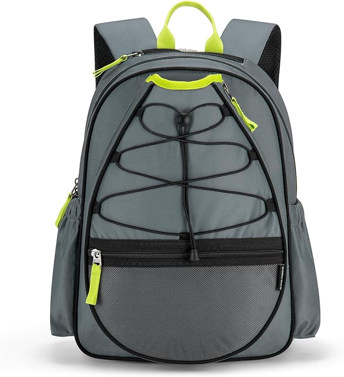 Choco Mocha Kids Tennis Bag Kids Tennis Backpack Youth Tennis Bag 16 Inch