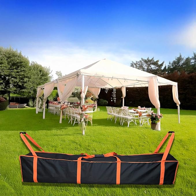 Large Tent Storage Bag 67X11.5X11.5in with Handles -10X10ft Pop Up Canopy Replacement Parts,Workable for Various Party Tent Canopy Tent Poles patio Umbrellas, Heavy-Duty Water Resistant Oxford Fabric
