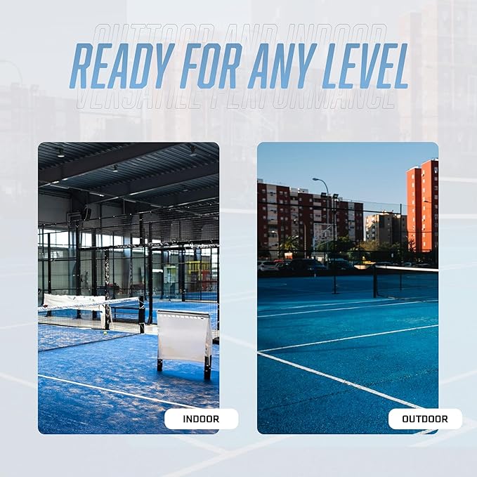 ARTI Pickleball Paddles Set of 2-USAPA Approved Fiberglass Surface Pickleball Set,2 Pickleball Rackets, 4 Balls and 1 Portable Carry Bag