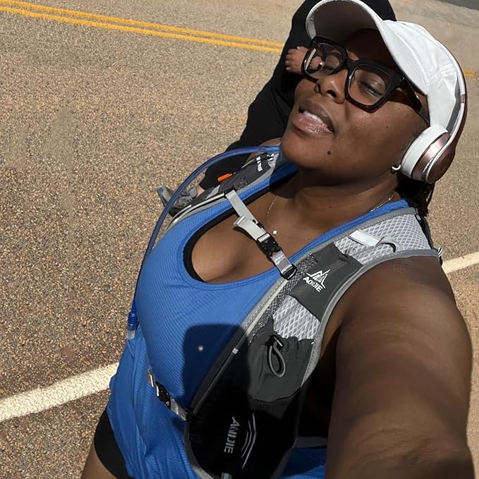 Azarxis Running Water Bottles Flask BPA Free Leakproof Hydration Vest Packs Waist Belt Replacement for Triathlon Marathon Hiking Cycling Climbing Runner