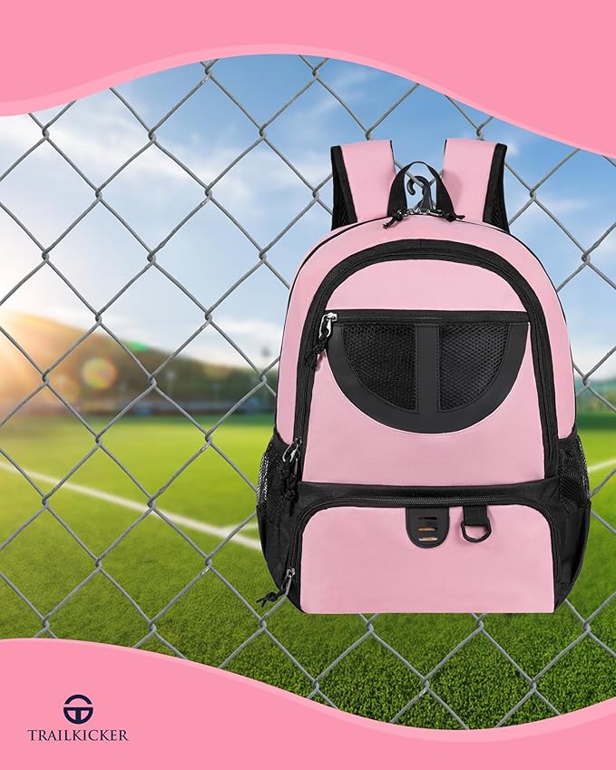 Basketball Bag Backpack for Men Women with Ball & Shoes Compartment 30L Capacity Lightweight Breathable Boys Girls Soccer Ball Bag Backpack Fit Volleyball Football Sports Travel School Gym
