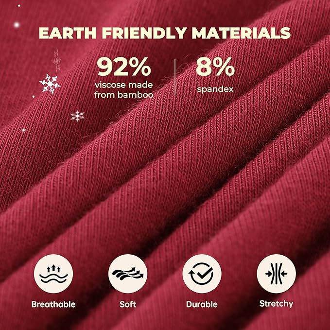 BAMBOO COOL Men's Ultra ComfortSoft Underwear, Moisture Wicking & Breathable No Ride Up Boxer Briefs with Fly, Multipack