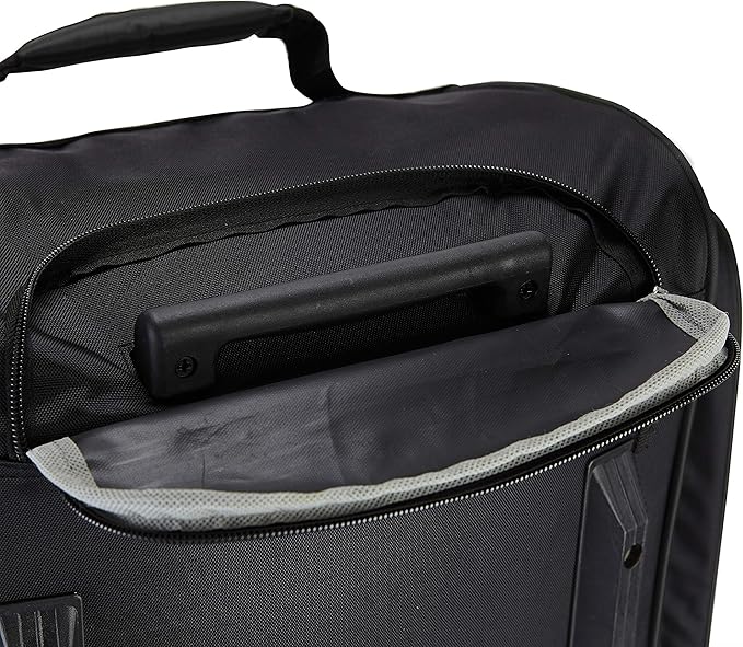 Travelers Club Xpedition 30 Inch Multi-Pocket Upright Rolling Duffel Bag