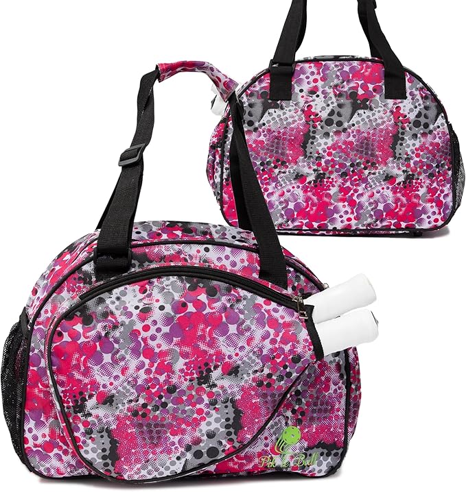 Pik’le’Ball Sport Premium Women's Pickleball Bag – Stylish and Versatile Sports Bag with Water Bottle Holder, Padded Paddle Pocket, and Spacious Design (fits 2+ Paddles!)
