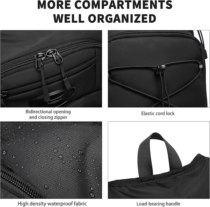 Wotony Lightweight Hydration Backpack with 2LOR 3LWater Bladder for Cycling Hiking Rave - Water Daypack for Men Women