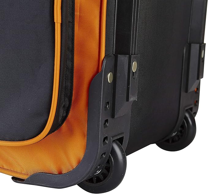 Travelers Club Xpedition 30 Inch Multi-Pocket Upright Rolling Duffel Bag