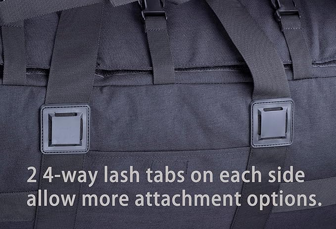 Backferry Large Military Duffle Bag Backpack Tactical Field Gear Equipment Duffel Bag Army Deployment Bag 85L